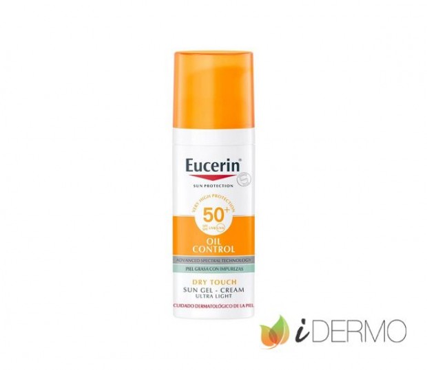 SUN GEL CREMA OIL CONTROL DRY TOUCH FACE FPS 50+